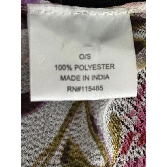 Boho Floral Lace Trim Kimono Cardigan - Picture 8 of 8